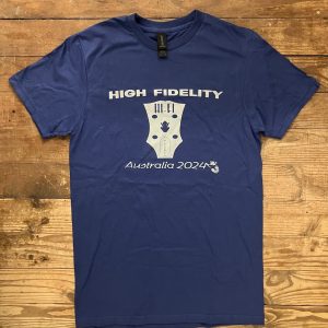 High Fidelity Australia shirt in metro blue