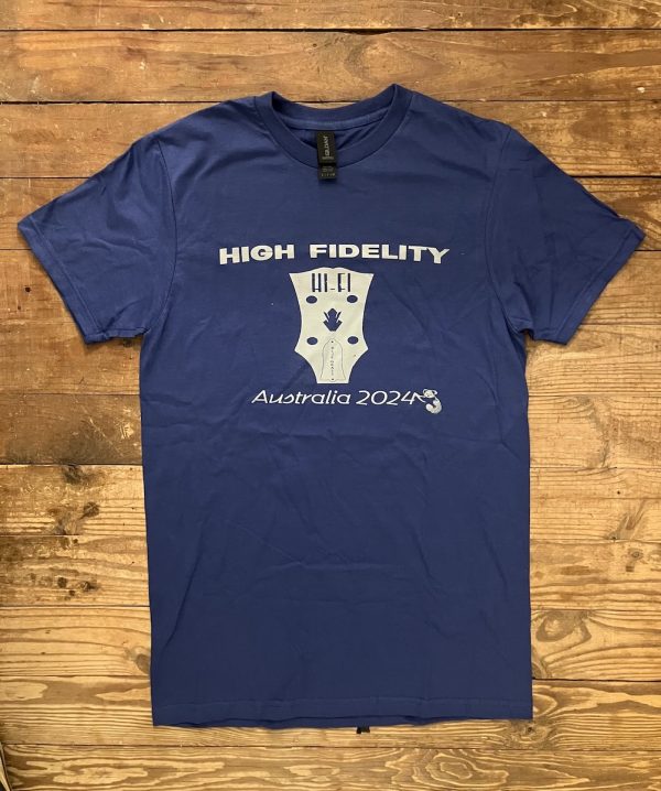 High Fidelity Australia shirt in metro blue